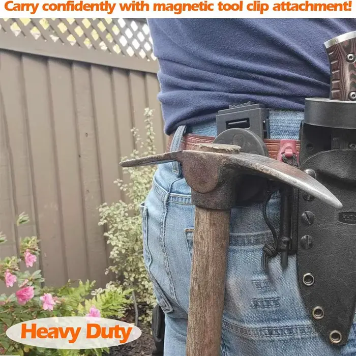 Réinitialisation de ceinture à outils magnétique