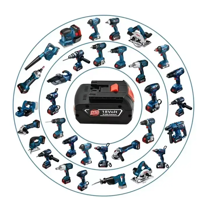 Batterie 18V 18.0Ah pour perceuse électrique Bosch
