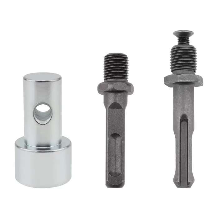 Adaptateur de perceuse électrique tarière de jardin pour connecter une tarière de terre de 4 à 6 pou