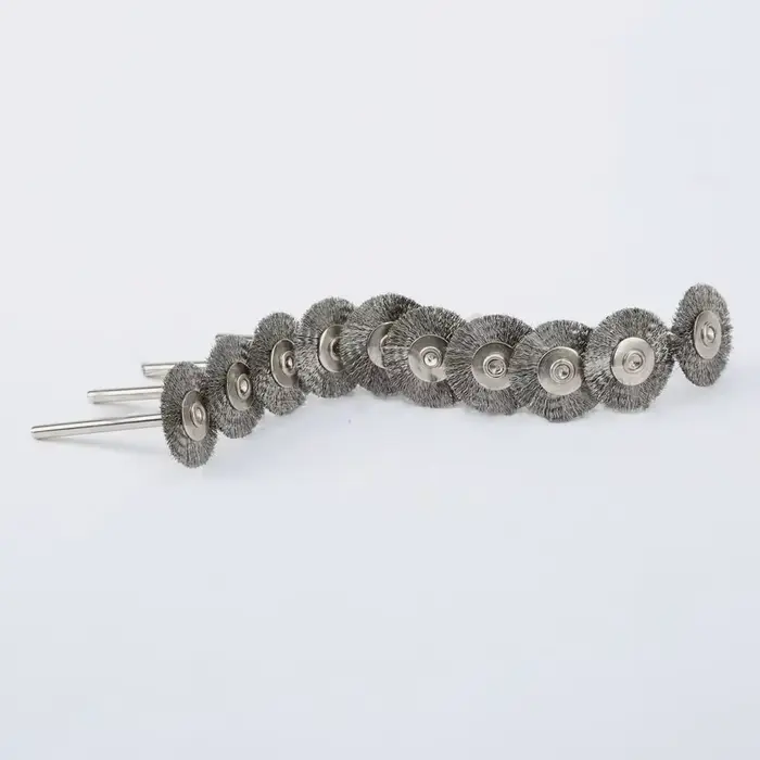 Accessoires Dremel, brosse rotative en acier de 22mm
