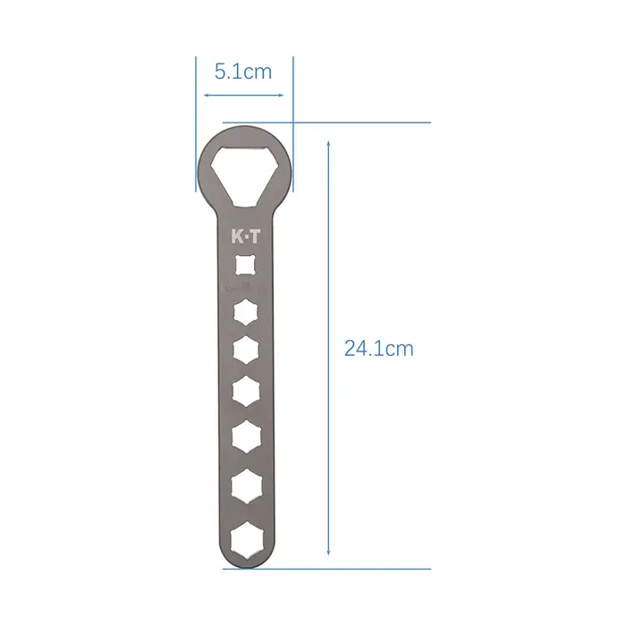 Outils de démontage de tête d'amortisseur avant de moto en aluminium, clé de capuchon de fourche ava