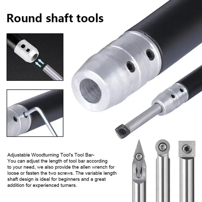 Carbure Bois Tour Outils de Tournage avec Insert Cutter pour le Travail