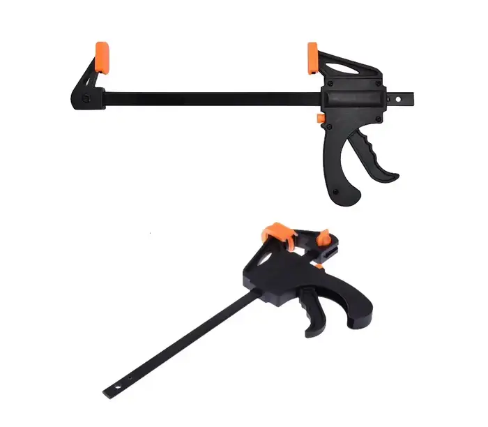 Pince rapide de menuiserie de 4 pouces, type F, pour fixation de planches de bois, outil de menuiser