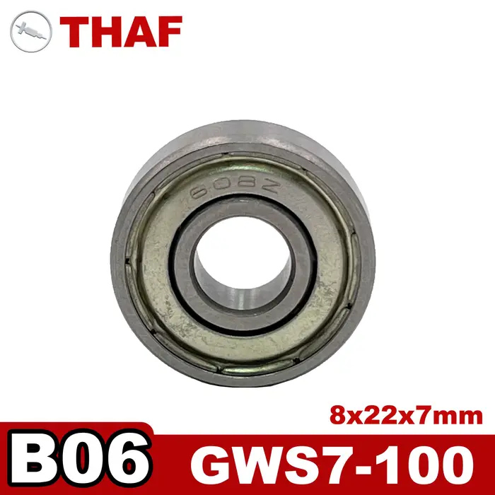 Roulement A Billes Remplacement Pièces de rechange pour BOSCH Meuleuse Angulaire GWS7-100 GWS7-115 GWS7-125 B02