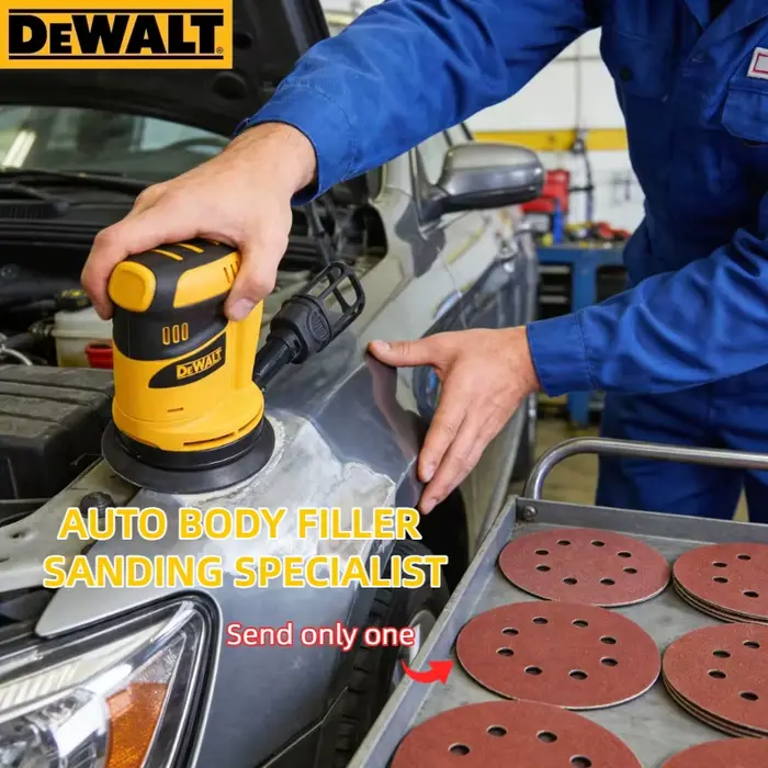 Ponceuse orbitale sans fil Dewalt 110000RPM : Outil multifonctionnel de meulage et de polissage (compatible avec les batteries 20V)