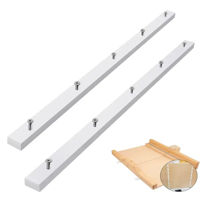 Barres à onglets de traîneau de scie de Table