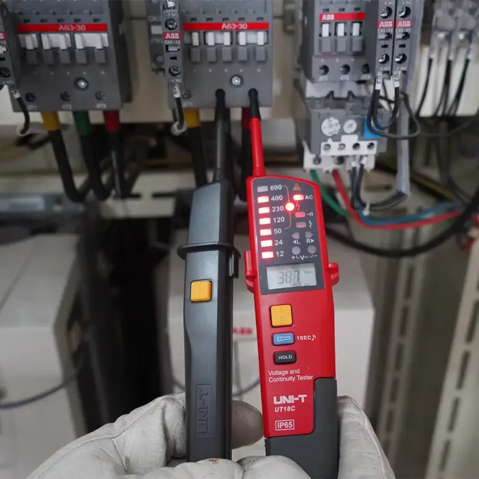 Testeur de tension UNI-T UT15C UT18C UT18D, sondes de détection de tension, voltmètre numérique AC D