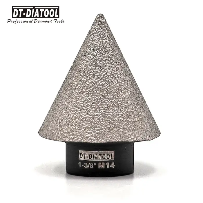 Mèches de diamant brasées sous vide