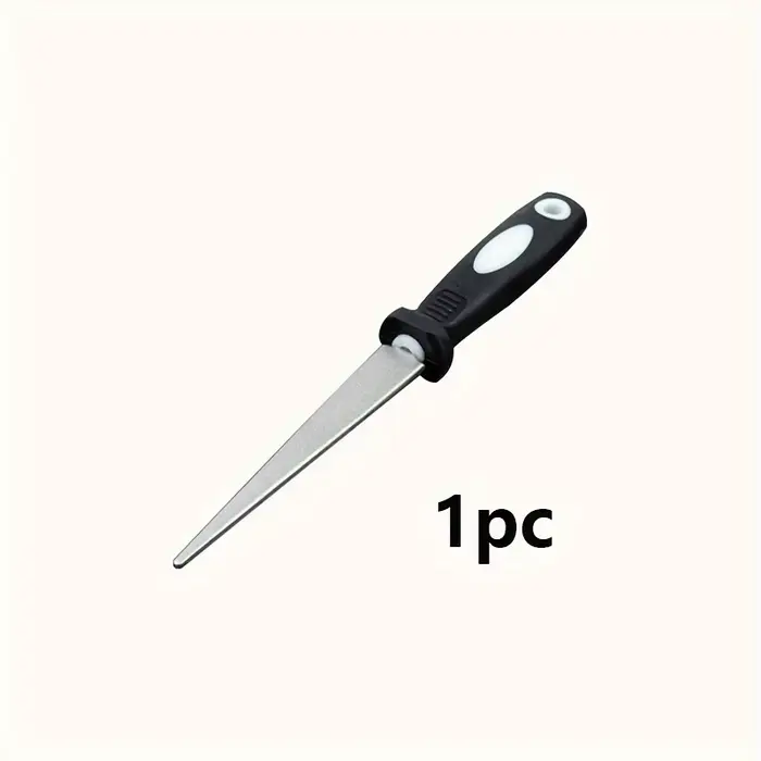 Affûteur de diamant en métal, Double lime à sable, ciseaux, outils de jardinage