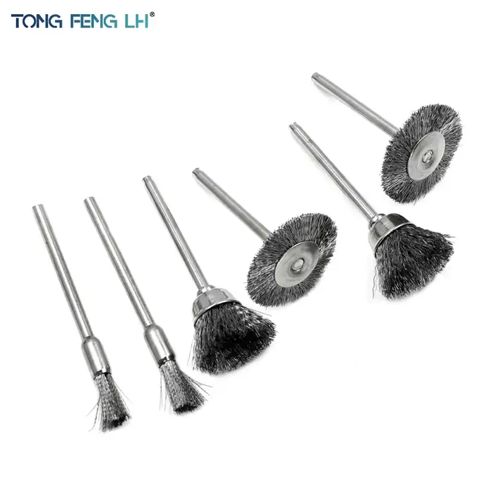 Mini brosses métalliques en acier