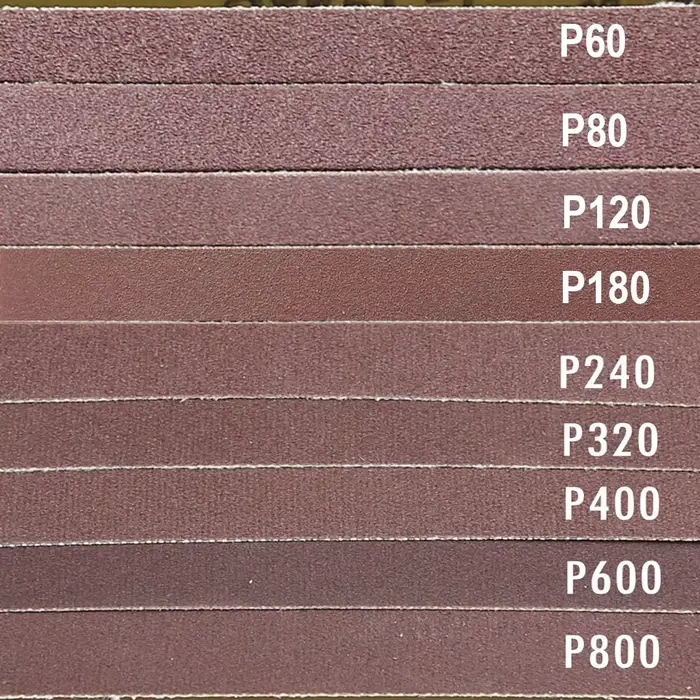 10 pièces 520x20mm/330x10mm/457x13mm bandes abrasives pour Mini ponceuse à bande pneumatique