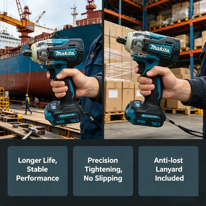 Makita TW004G Perceuse-visseuse sans balais 18V et tournevis électrique