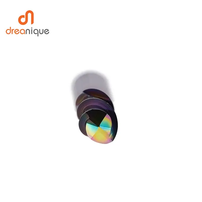 Dreanique 1pc DLC revêtement fraise en carbure monobloc 3.1 4 6 8 6.35mm 2 cannelures spirale routeu