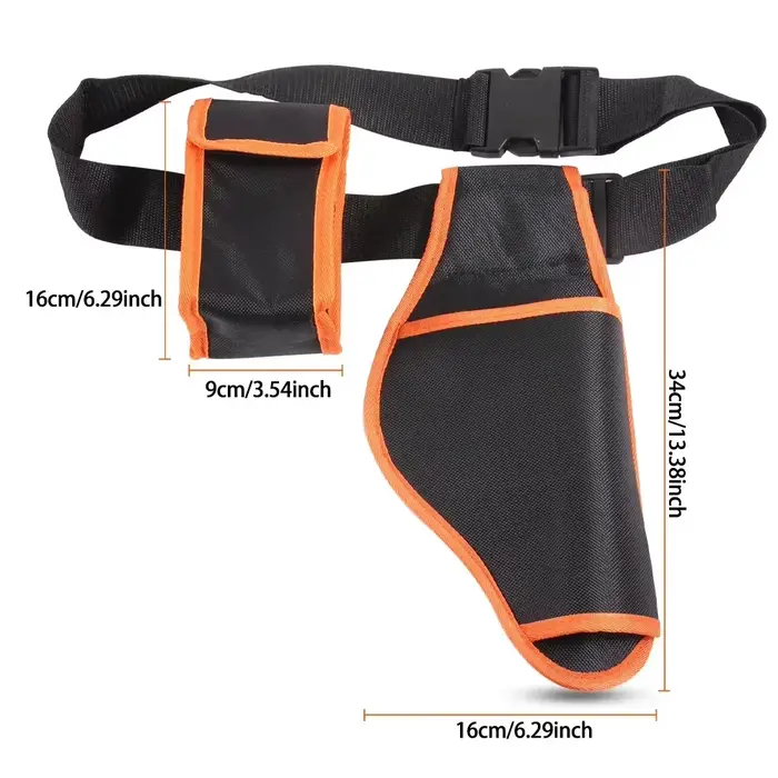 Sac de taille pour cisaille électrique de jardin