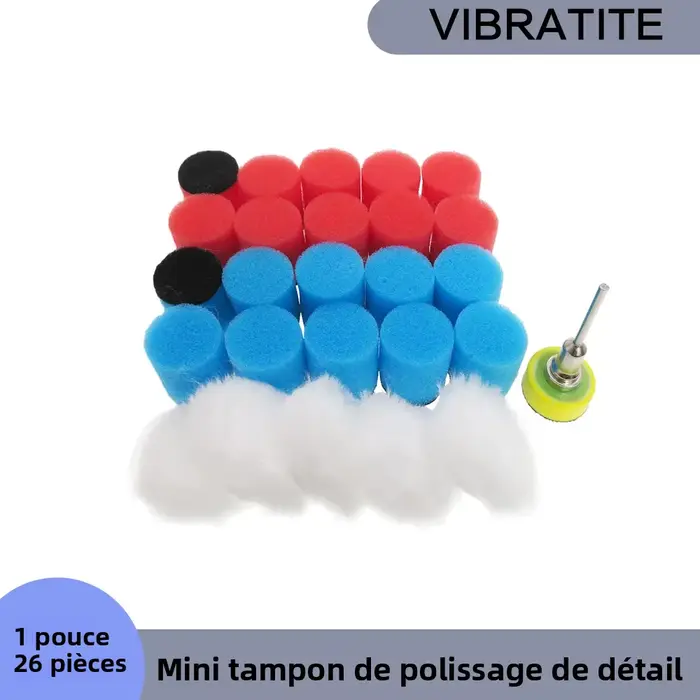 Mini perceuse à mousse de voiture de 1 pouce