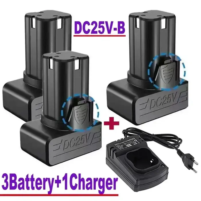 Nouvelle Batterie 25V pour Visseuse Électrique Sans Fil