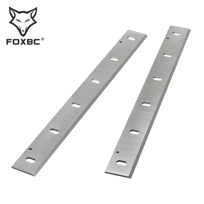 FOXBC 305mm lames de raboteuse HSS 305x32x3mm pour raboteuse à bois Makita 2012NB-lot de 2