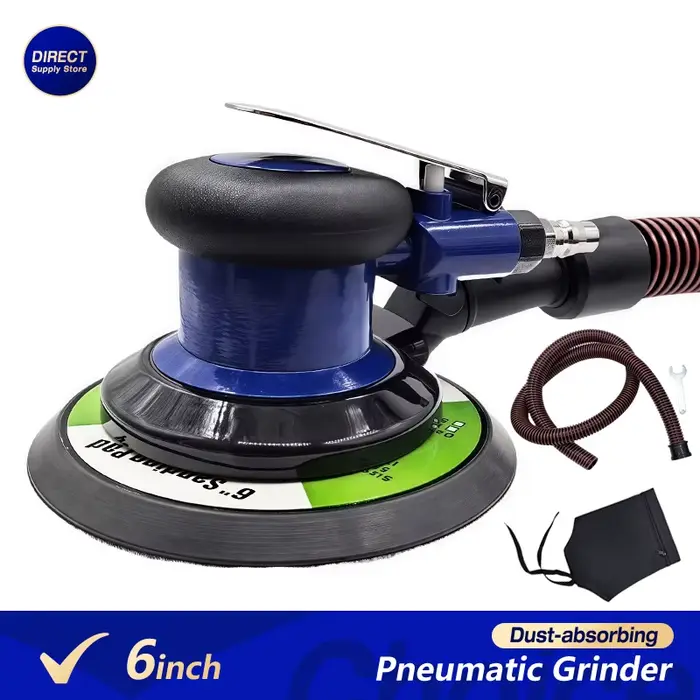Ponceuse pneumatique professionnelle – Outil haute performance pour les travaux de carrosserie, du bois et du métal