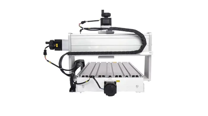 Mini-machine CNC pour le travail du bois avec fonction rotative MACH3. CNC3020