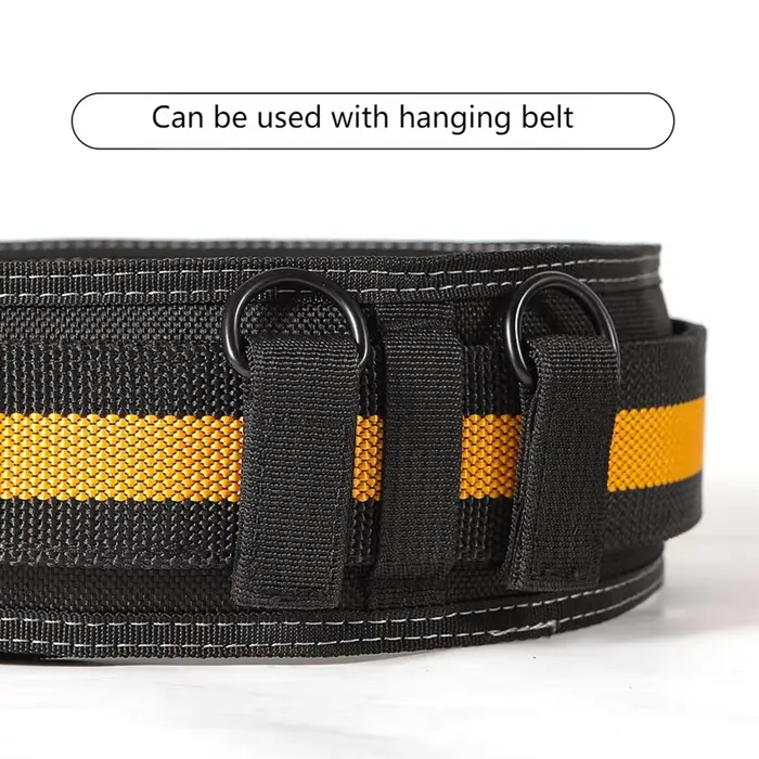 Ceinture de travail TOOLSTACK 1200D Oxford résistante à l'usure avec boucle réglable pour électriciens