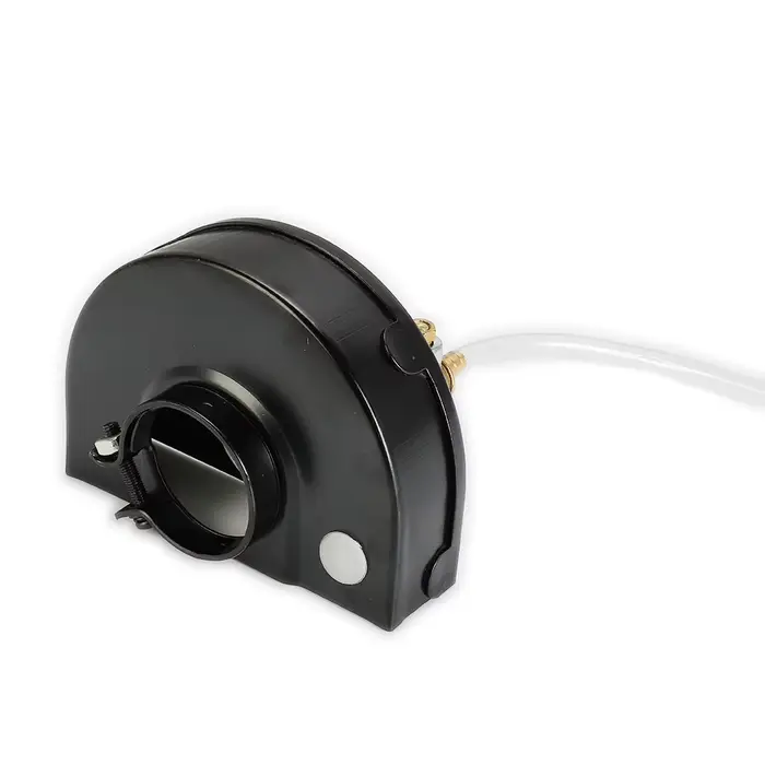 Kit d'outils électroportatifs : Meuleuse d'angle 120MM*43MM en acier au carbone noir avec base anti-