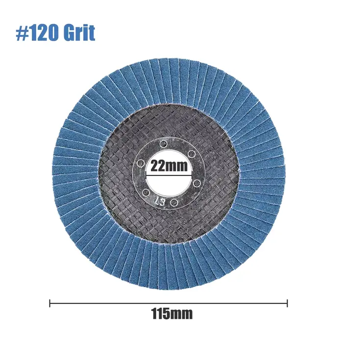 XCAN disque à lamelles 115/125mm accessoires de meuleuse d'angle disques de ponçage meule lame de co