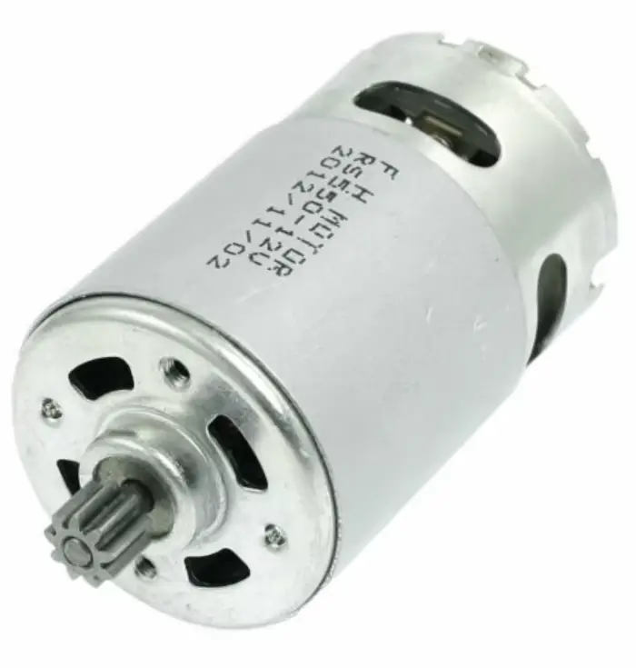Moteur de perceuse électrique RS550, 12V-18V, 9/12 dents, pour perceuse visseuse sans fil GSR