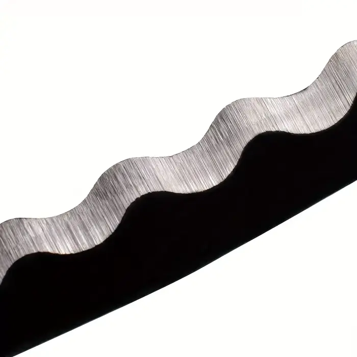 Paquet de 2 lames de scie sauteuse de 152 mm – Conception professionnelle de dents ondulées pour une coupe précise du bois/plastique/cuir