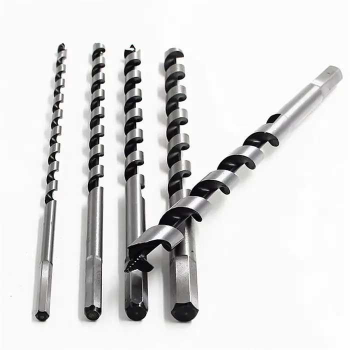 Perceuse à rouleau pour le travail du bois, 230-460mm de Long, poignée hexagonale, torsions de pâte 