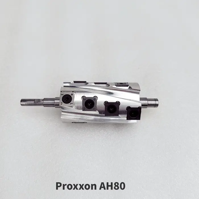 LIVTER-Arbre de tête de coupe en spirale pour rabot Proxxon AH80