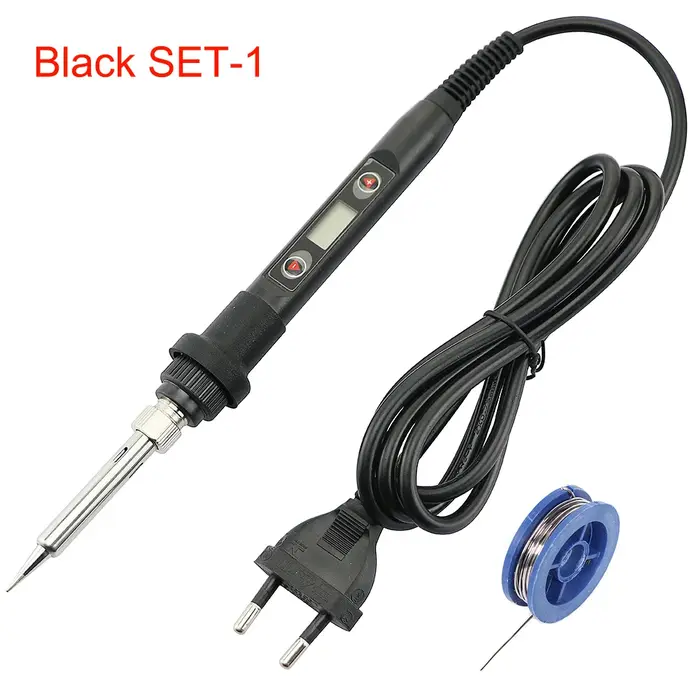 Fer à souder à température réglable 80W 220V / 110V LCD fer