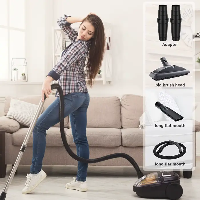 Kit d'adaptateurs universels pour tuyau d'aspirateur 50-23mm pour ponceuse