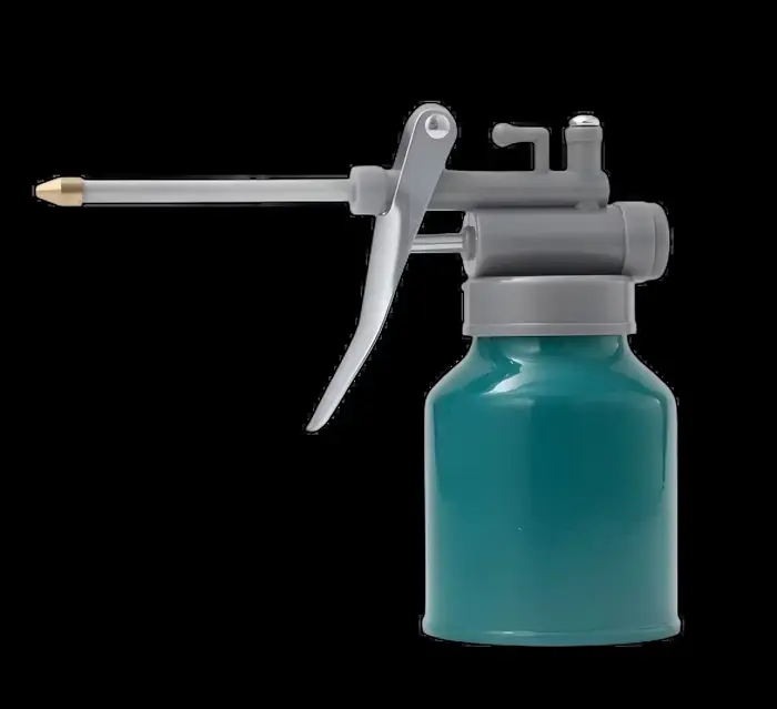 Pistolet à graisse haute pression avec pompe à pouce et buse en cuivre, mini bidon de 250 ml pour l'