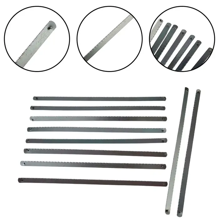 10 pièces scie multi-usages main bricolage acier