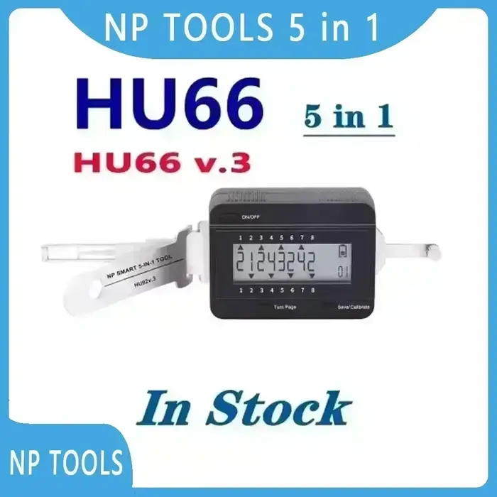 NP Tools Smart 5 en 1 HU66 V.3 HU66V.3 outil clé pour Audi VW outil magique automatique serrurier Tu