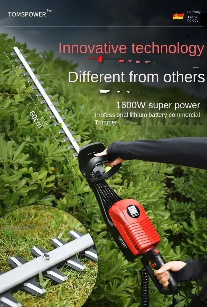 Taille-haie électrique professionnel pour le jardin de thé