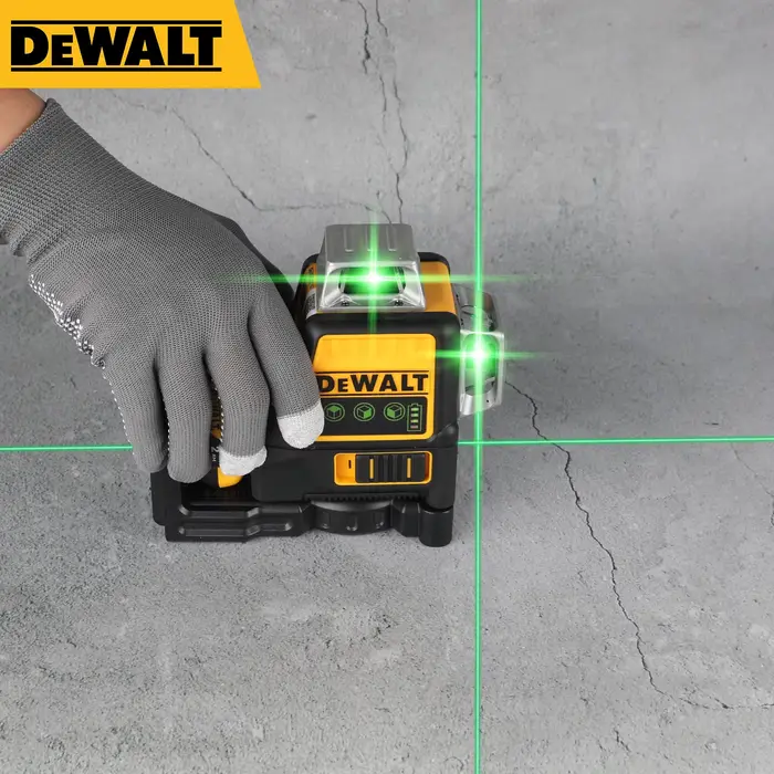 Niveau laser vert à batterie au lithium DEWALT DW089LG 2026 |   12 lignes, 3 côtés, 360 °   Horizont