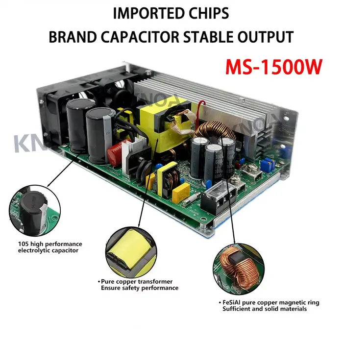 Alimentation réglable 500W 600W 1000W 1500W 0-12V 15V 24V 27V 30V 36V 48V 68V 72V 85V 110V 150V 220V DC laboratoire industriel Smps
