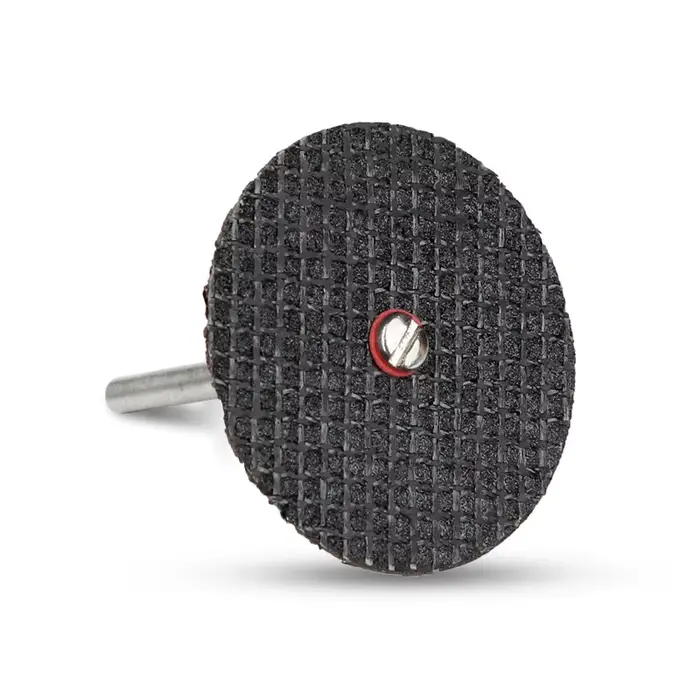 Disque de coupe abrasif 32mm avec mandrins de meulage pour accessoires Dremel