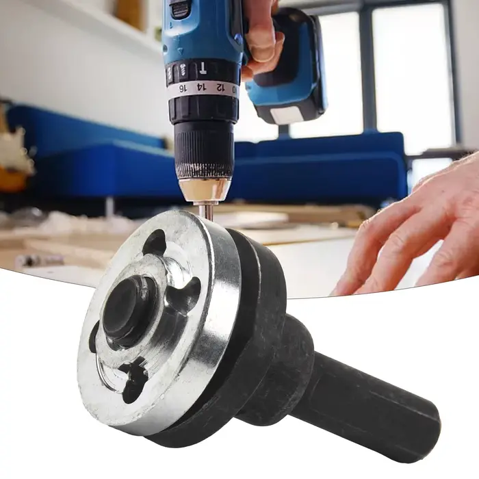 Meuleuse d'angle de Conversion de perceuse électrique 10mm, bielle adaptée au disque de coupe, roue 