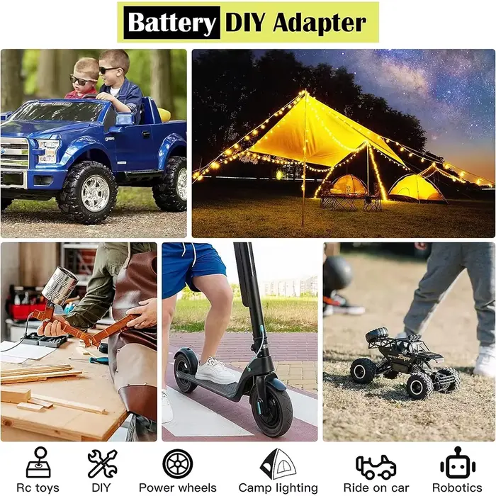 Adaptateur de batterie pour batterie Ryobi ONE + 18V Nimh/Nicd/Li-ion