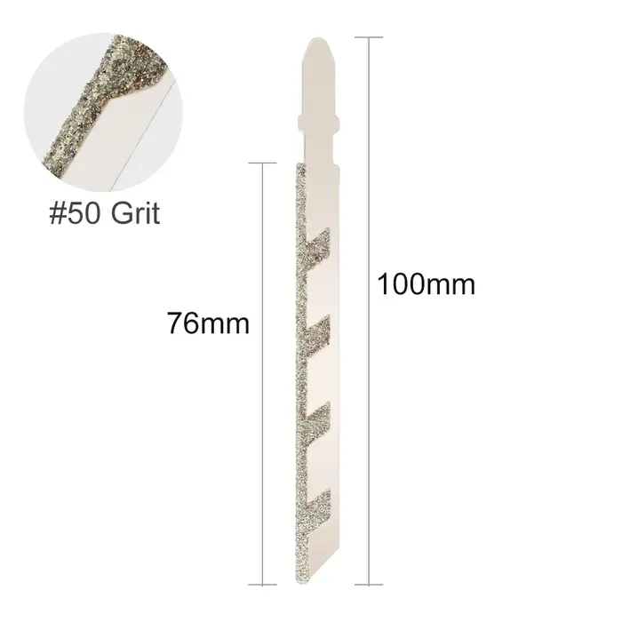 XCAN 1pc 4 ''100mm lame de scie sauteuse tige en T