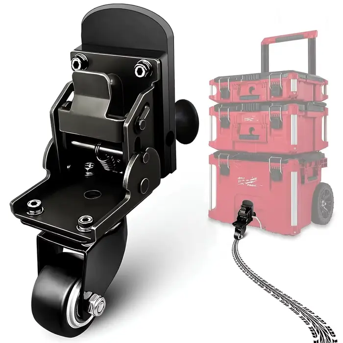 Kit de roues avant Packout compatible avec la boîte à outils roulante Packout de Milwaukee, accessoi