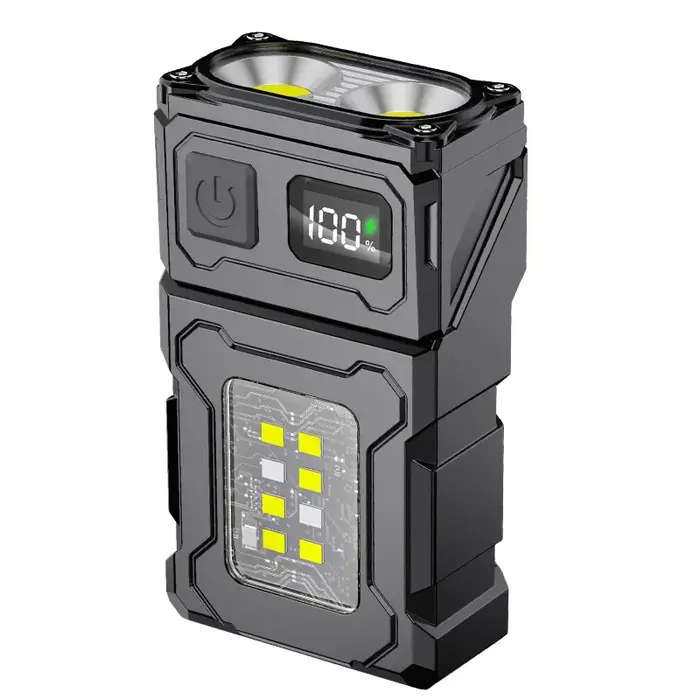 Lampe de poche LED multifonctionnelle à Angle réglable