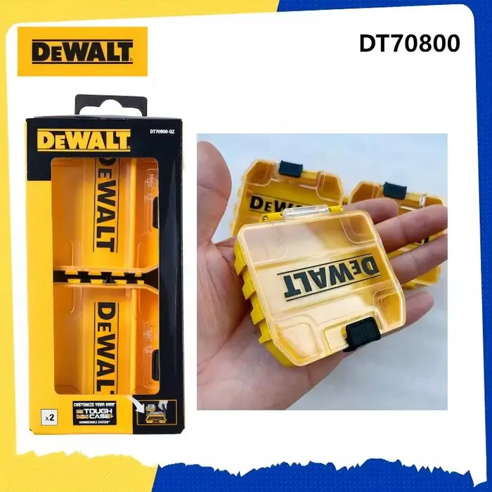 DEWALT DT70800 TSTAK Petite boîte à outils – 2 mini rangements originaux