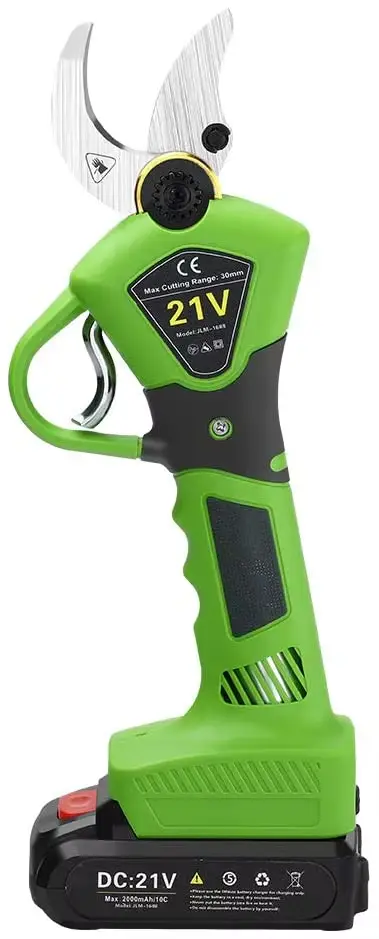 Nouvelles Cisailles Électriques Sans Fil 21V Multifonctionnelles Pratiques pour Tissus et Branches avec Poignée en Plastique pour Usage Domestique