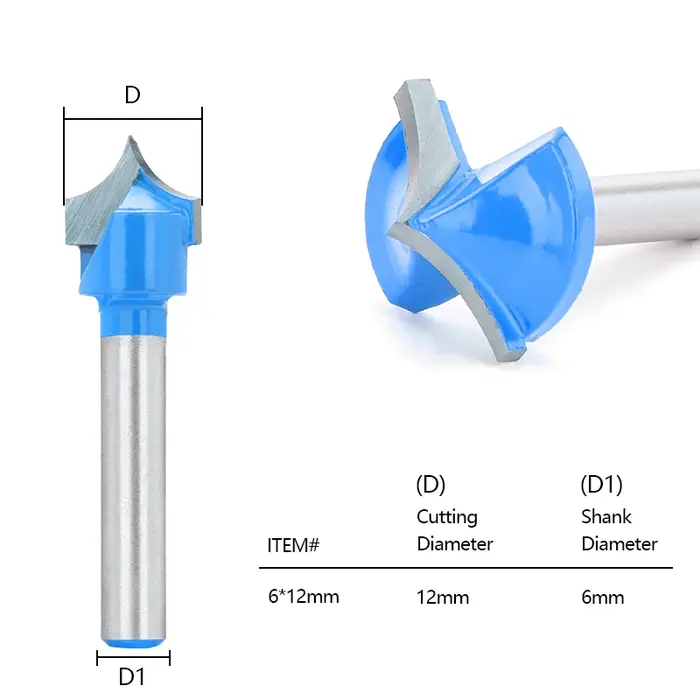 XCAN – fraises CNC à tige de 6mm