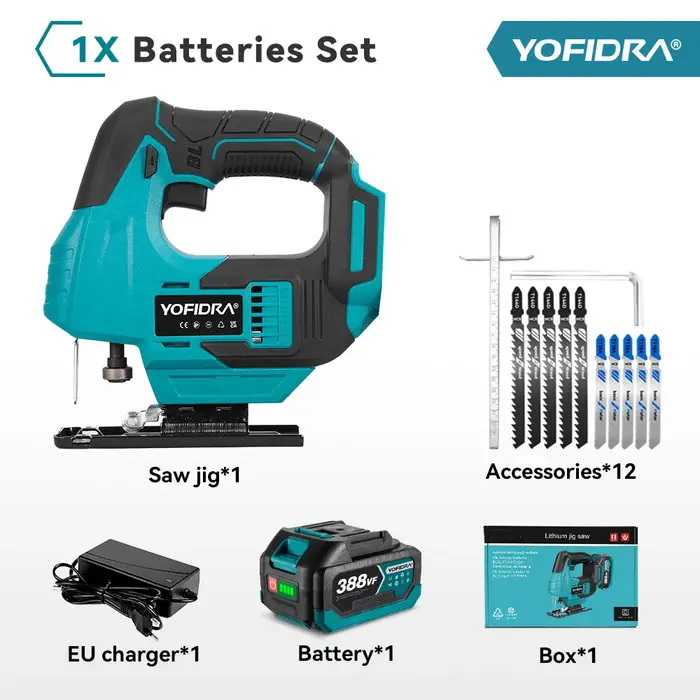 YOFIDRA – scie sauteuse électrique sans balais