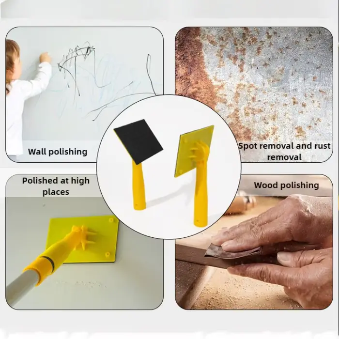 Support de papier de verre auto-adhésif