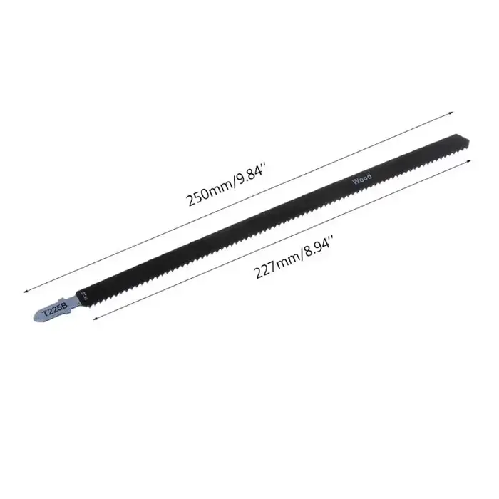 Lame de scie sauteuse HCS pour métal et bois